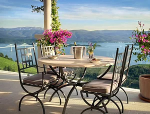 Vinarija Rizman/Facebook : Enjoy stunning views with wine sampling at the vineyard